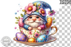Easter Gnome Sublimation - Clipart PNG Design Product Image 1