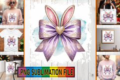 Enchanted TSHIRT Art PNG, Easter Bow Product Image 1