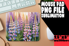 Cozy MOUSE MAT Creative Sublimation, Flowers Product Image 1