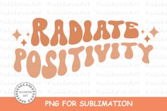 Inspirational sublimation PNG, retro sublimation design Product Image 1