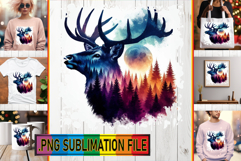 Vibrant TOTE BAG Magic PNG, Animals Art Product Image 1