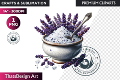 Lavender Clipart PNG, Purple flower arrangement sublimation Product Image 1