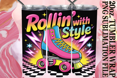 Gentle Thoughts 20oz tumbler wrap, Funny Quote Product Image 1