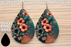Unique Teardrop Earrings Gift Ideas, Leopard Prints Product Image 1