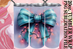 Dreamy Reflections 20oz tumbler wrap, Christmas Product Image 1