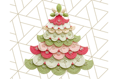 Christmas Clipart, Crafter’s Christmas Paper and Fabric Art Product Image 2