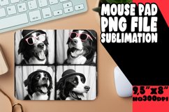 Joyful Puppy Image Sublimation Mouse Pad Template for Fun Pr Product Image 1
