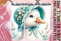 ENCHANTING GIFT 20oz TUMBLER WRAP, Goose Product Image 1