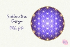 4 Flower of Life PNG Sacred Geometry Clipart Spiritual Product Image 3