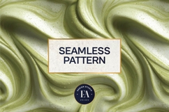Matcha Latte Swirl Pattern, Creamy Matcha Abstract Paper Product Image 3