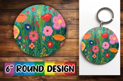 Vibrant Blossom Pattern Accessories Collection Product Image 1
