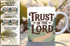 VIBRANT 11oz Mug Wrap PNG Template , Religious Product Image 1