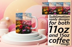 Picturesque Views Mug Wrap Sublimation for 11oz/15oz Product Image 1