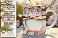 Gorgeous 11oz Mug Wrap Png Artwork , Christmas Product Image 1