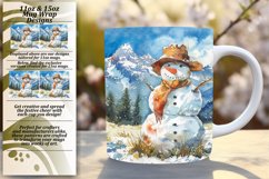 Tropical Treats: Christmas Snowman Wraps Product Image 1