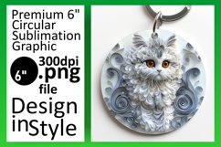Sweet Feline Trinkets: 3D Sublimation Assortment Product Image 1