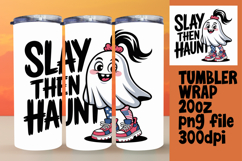 VIBRANT Design for 20oz Tumbler , Funny Ghost Product Image 1