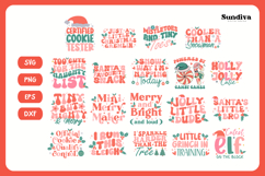 20 Funny Christmas Toddler Shirt Quote SVG Bundle Product Image 3