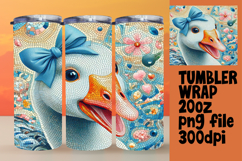 LUXURIOUS 20oz Tumbler Template , Goose Product Image 1
