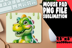 Bright DESK MAT Fun Ideas, Cute Dino Product Image 1