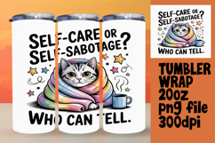 GORGEOUS 20oz Sublimation Template , Girl Quote Product Image 1