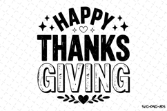 Happy Thanks Giving Svg | Halloween Svg | Svg Cut Files Product Image 1