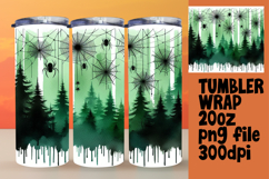 20oz Sublimation Gift Template , Halloween Product Image 1