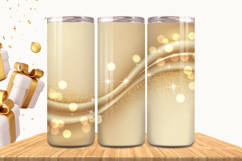 Festive Happy New Year Tumbler Wrap 2026: 20oz Skinny Tumble Product Image 1