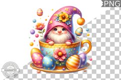Easter Gnome Sublimation - Clipart PNG Design Product Image 1