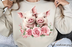 Mothers Day Animals Clipart PNG Product Image 1