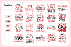 20 Kids Valentine's Day Quotes SVG Bundle Product Image 3