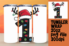 BOLD 20oz Tumbler Wrap for Customization , Christmas Product Image 1