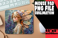 Bright MOUSE PAD Sublimation Style, Fairy Product Image 1