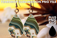 Radiant Teardrop Earrings Gift Ideas, Pattern Product Image 1