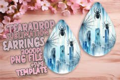 Unique Teardrop Design for DIY , Halloween Product Image 1