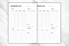 Editable Newborn Log Canva Template 1 Product Image 3