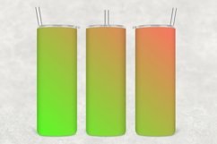 Ombre Gradient Tumbler Wrap Sublimation Product Image 1
