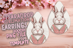 Lovely Teardrop Design for Crafting , Valenines Animals Product Image 1