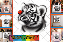Playful TSHIRT Art Magic PNG, Cute Animals Product Image 1