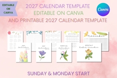 2027 Calendar Template Product Image 1