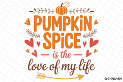 Pumpkin Spice Svg | Halloween Svg | Svg Cut Files Product Image 1