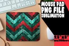 Vibrant Glitter Stripe Mouse Pad Product Image 1