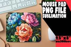 Sublimation with Beautiful Oil Flower Art PNG Product Image 1