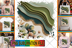 Dazzling TOTE BAG Gift Ideas PNG, Pattern Product Image 1