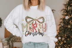 White Christmas Sweatshirt Mockup Product Image 2