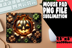 WHIMSICAL MOUSE MAT FUN IDEAS, 3D Pumpkin Product Image 1