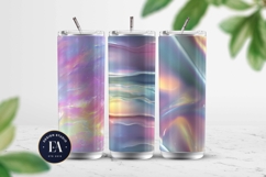 Holographic Pastel Digital Paper, Iridescent Texture Product Image 2