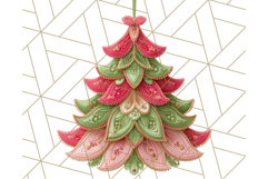 Christmas Clipart, Crafter’s Christmas Paper and Fabric Art Product Image 4