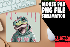 Luminous mouse PAD Artistic Style, Cute Dino Product Image 1