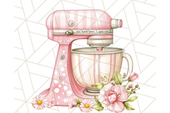 Cottagecore Kitchen Clipart, Vintage Country Floral Kitchen Product Image 4